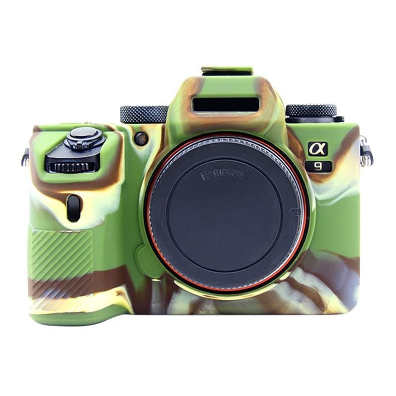 PULUZ Soft Silicone Protective Case for Sony A9 / A7 III/ A7R III (Camouflage)
