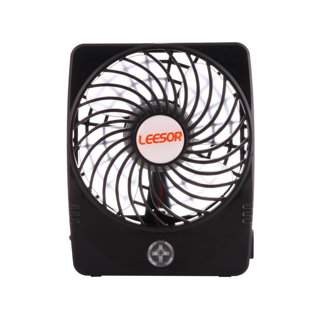 Y-FAN F-97 Portable Rechargeable USB Mini Desktop Fan with Flexible Tube Clip Holder (Pink)