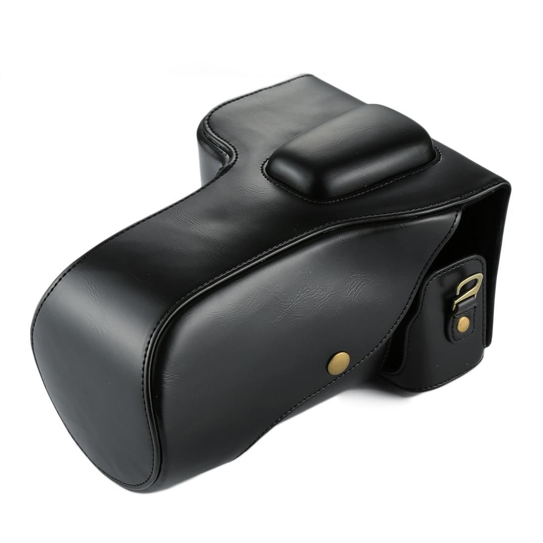 Full Body Camera PU Leather Case Bag for Nikon D7200 / D7100 / D7000 (Coffee)
