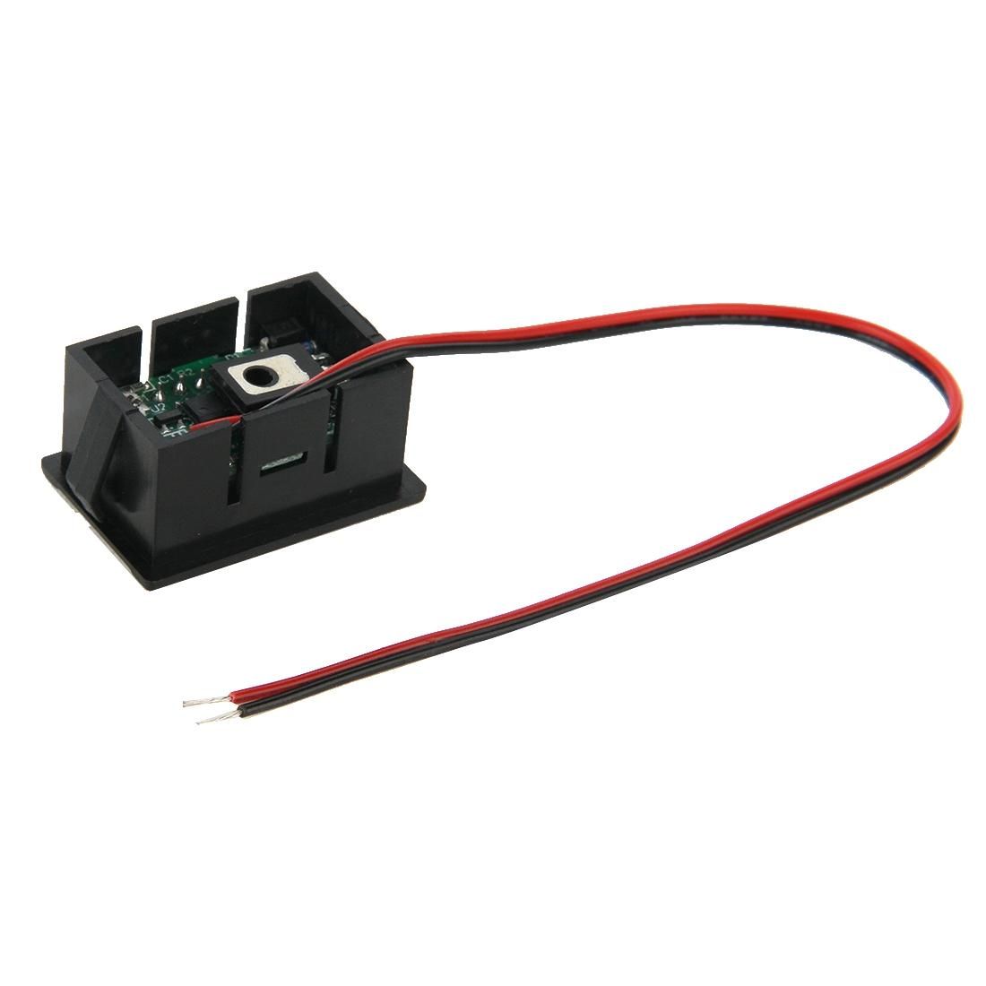 V33D 2 Wires Green Light Display Mini Digital Voltage Meter, Measure Voltage: DC 4.5-120V (Style3)