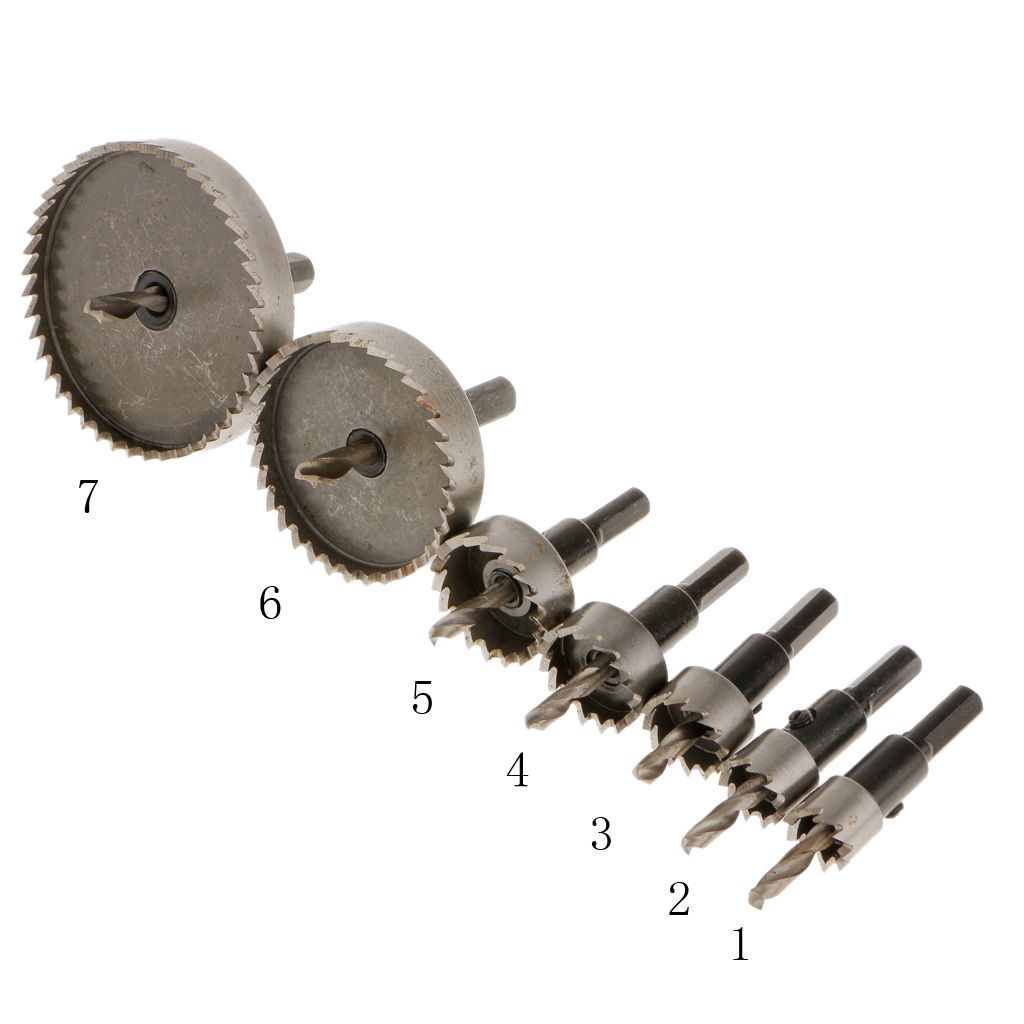 15mm Hole Saw Tooth HSS Steel Drill Bit Cutter Tool for Metal Wood Alloy