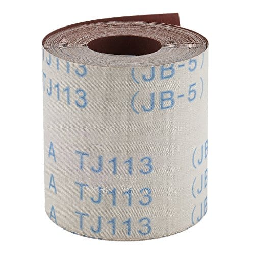 10m x 100mm 600 Grit Water Proof Emery Cloth Sanding Paper for Metalworking