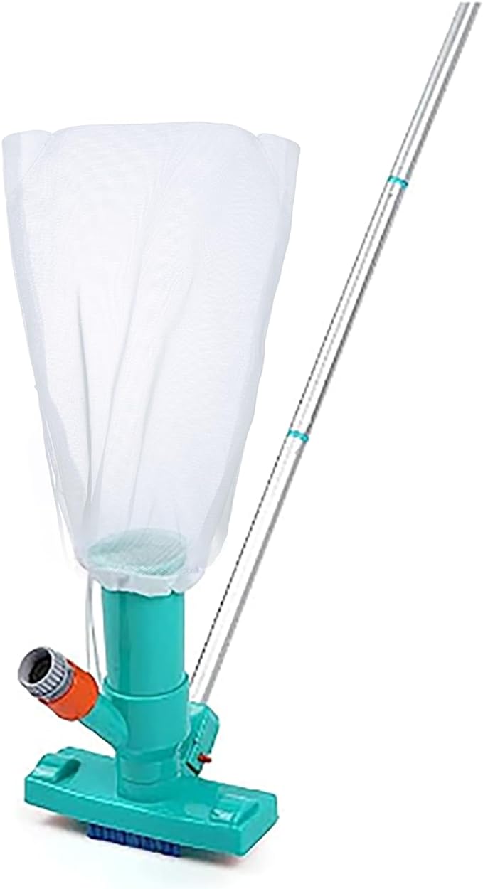 Swimming Pool Vacuum Nozzle Cleaner Replacement Mesh Bag White Dirt Suction Mesh Bag(Set of 5)