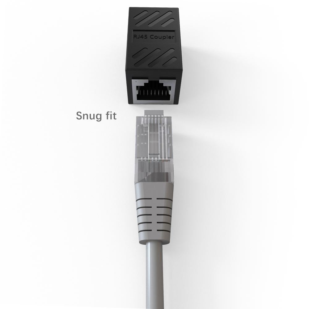 Network cable connector RJ45 network straight-through connector