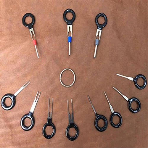 11pcs Terminal Removal Tool Wiring Crimp Connector Pin Extractor Puller Portable