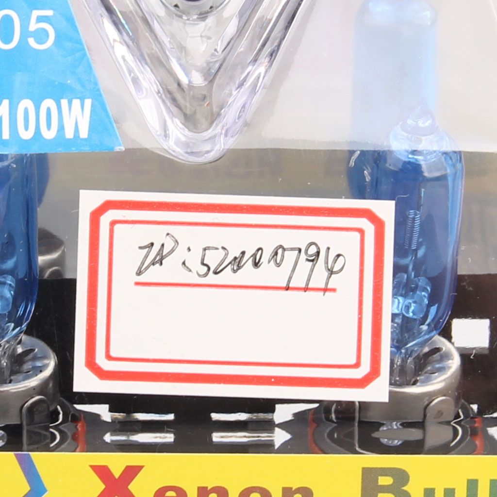 HID 9005 6000K Xenon White Headlight High Low Beam Halogen Bulbs