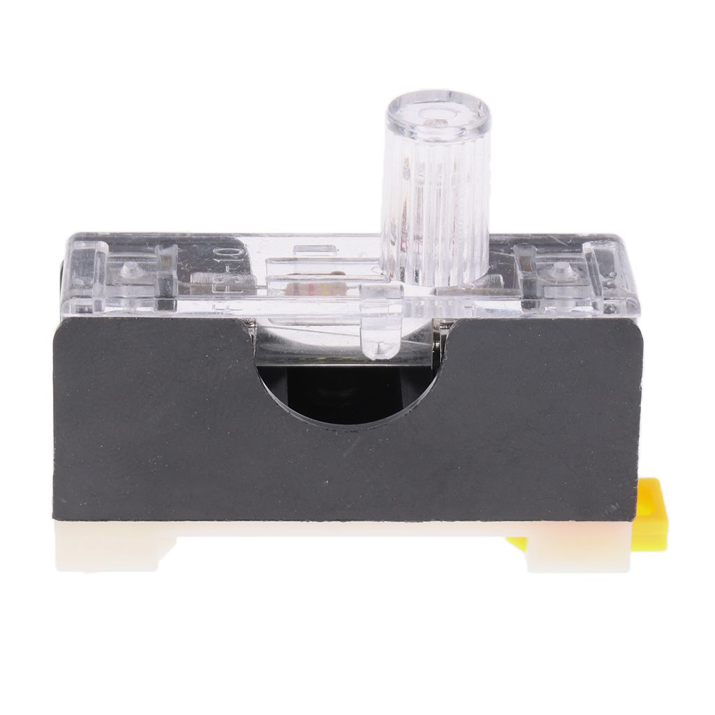 5 Sets DIN Rail Other Fuse Holder Base with FS101 Fuses 250V 10A 6*30mm