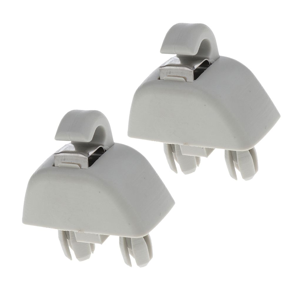 2pack Replace Auto Sun Visor Hook Bracket for Audi A6 C6 for VW Passat Polo