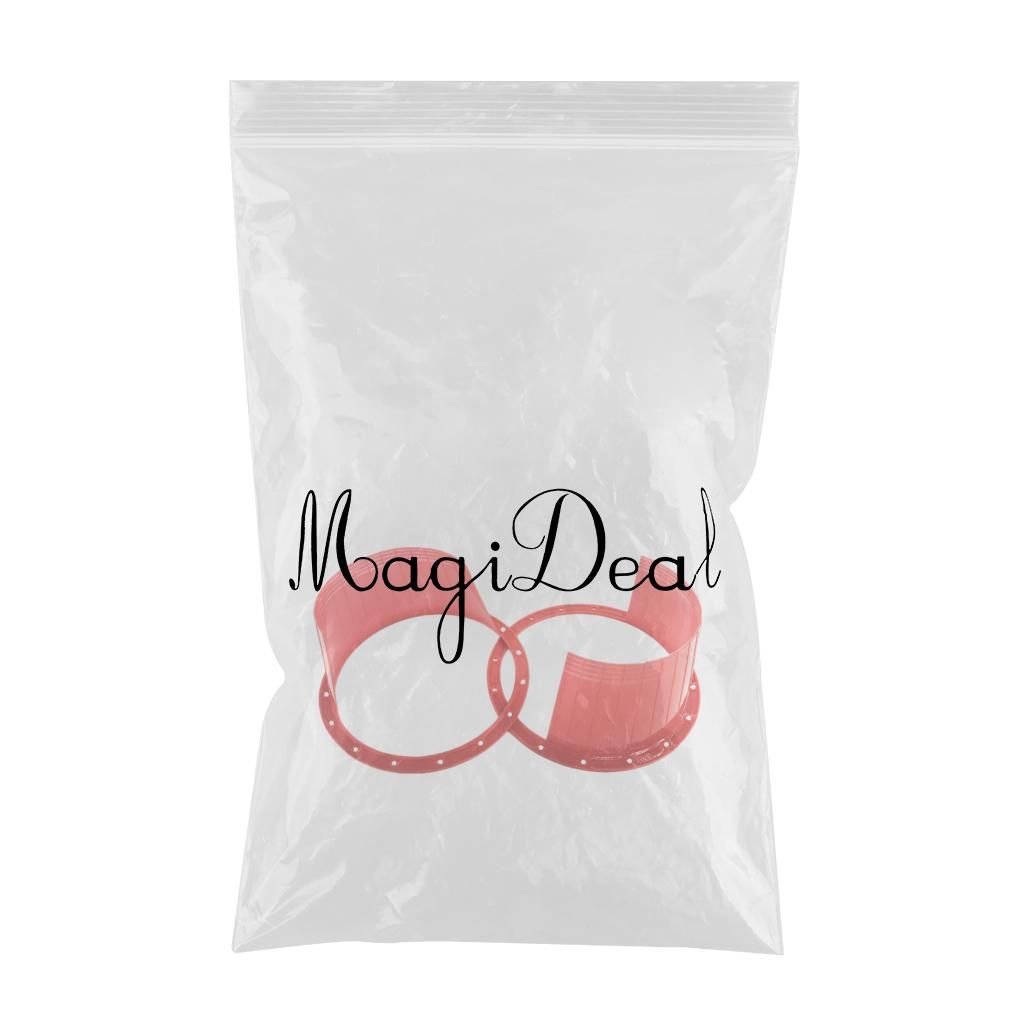 2pcs 6.5'' Car Speaker Waterproof Cover Car Horn Plastic Spacer Protective