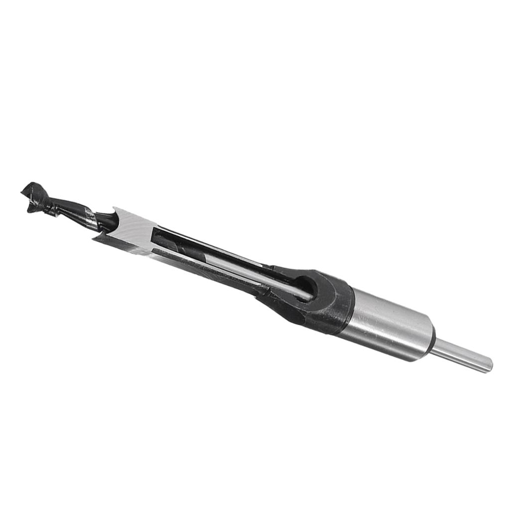 Square Hole Saw Wood Drill Bit Mortising Chisel Woodworking Tool Bit 16mm