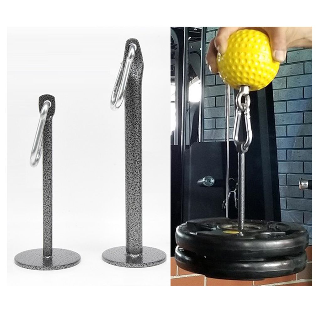 Weight Plate Loading Pin Grip Strength Training Weights Holder Steel 17cm