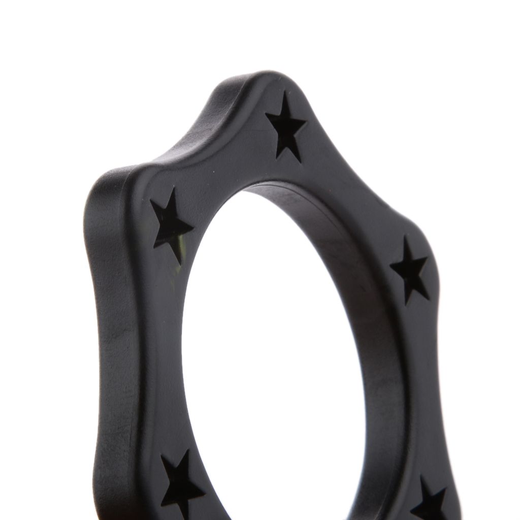 Phenovo Hexagon Microphone Fall Shock Protector Anti Rolling Slip Ring Black