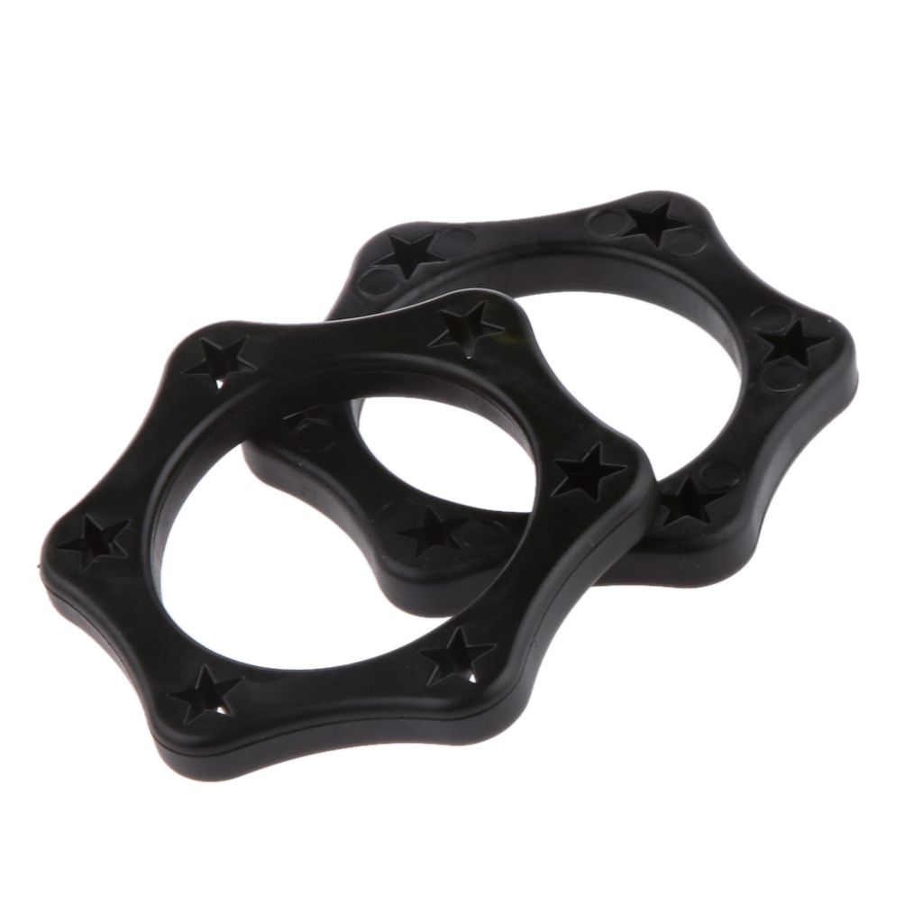 Phenovo Hexagon Microphone Fall Shock Protector Anti Rolling Slip Ring Black