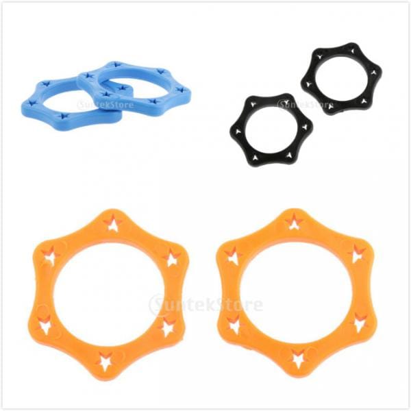 Phenovo Hexagon Microphone Fall Shock Protector Anti Rolling Slip Ring Black