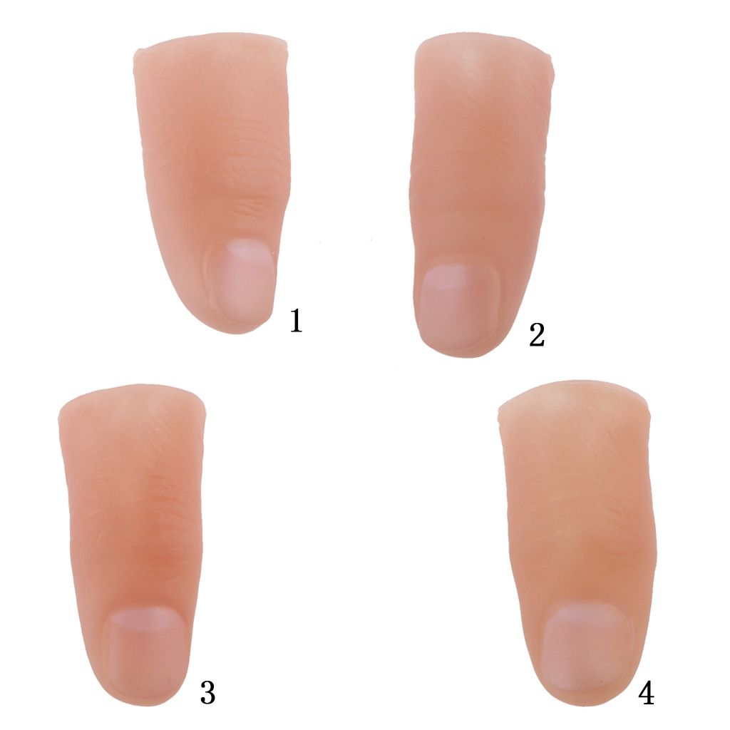 Magic Thumb Tip Trick Rubber Close Up Vanish Appearing Finger Soft Small