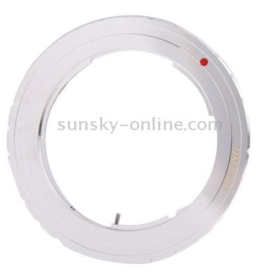 OM-EOS Lens Mount Stepping Ring (Silver)