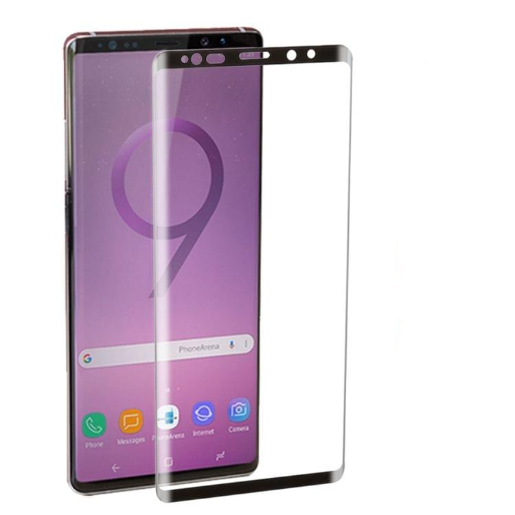 Buy 0.26mm 9H Surface Hardness 3D Curved Edge Full Screen Tempered Glass Film for Galaxy Note 9