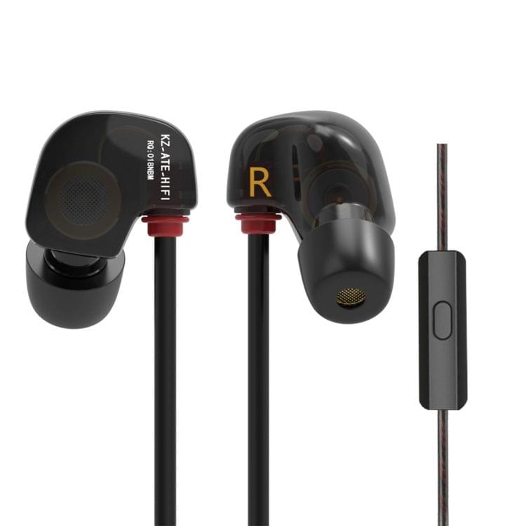 KZ ATE-S 1.3m 3.5mm Hanging Ear Sports Design In-Ear Style Wire Control Earphone