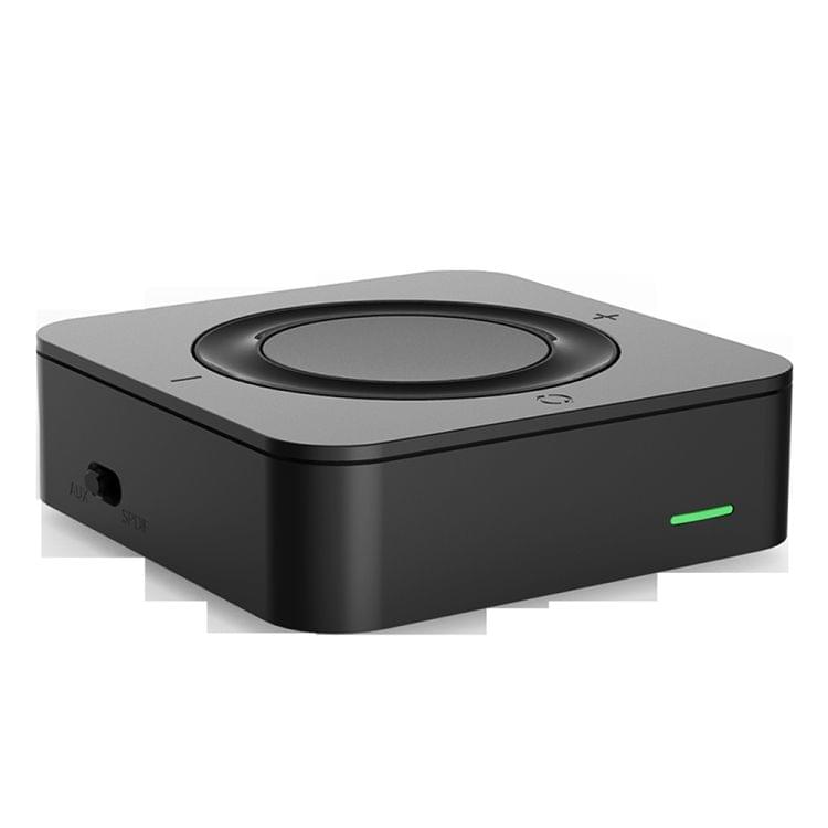 BT4842B Bluetooth V5.0+EDR Wireless Bluetooth Transmitter Receiver Adapter Stereo Audio Music Adapter with 3.5mm Audio Cable (Black)
