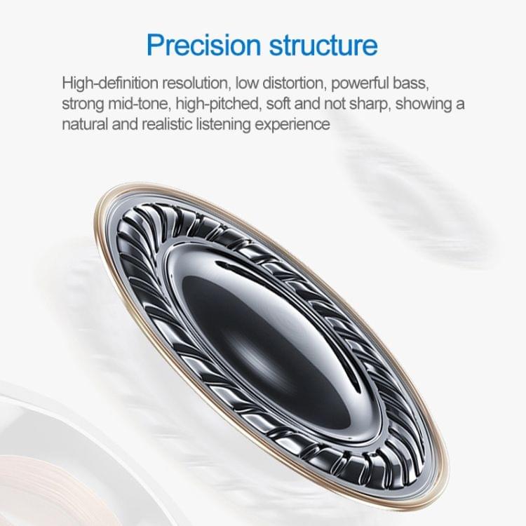 USB-C / Type-C Interface In Ear Wired HiFi Mega Bass Earphone with Mic