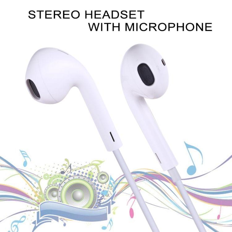 M25 USB-C / Type-C Interface Stereo Dynamic Bass Earphone with Mic(White)