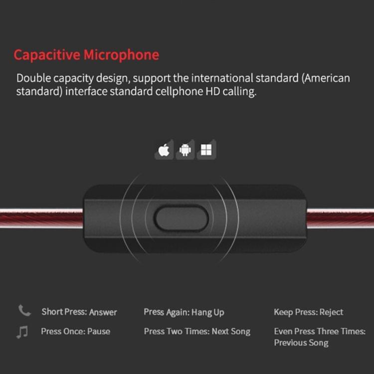 KZ ZSE 3.5mm PC Resin Material In-Ear Style Wire Control Earphone