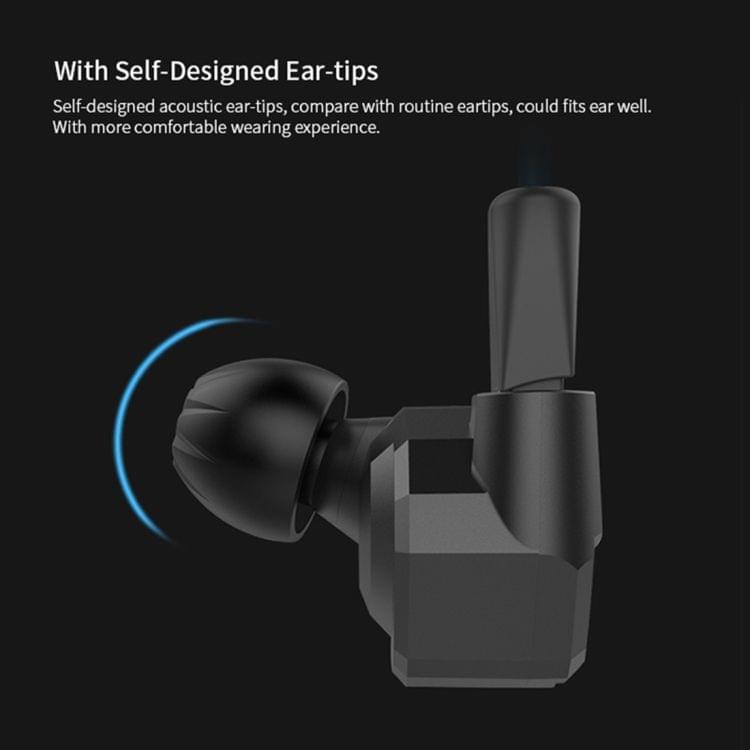 KZ ZS6 1.2m 3.5mm Hanging Ear Sports Design In-Ear Style Wire Control Earphone