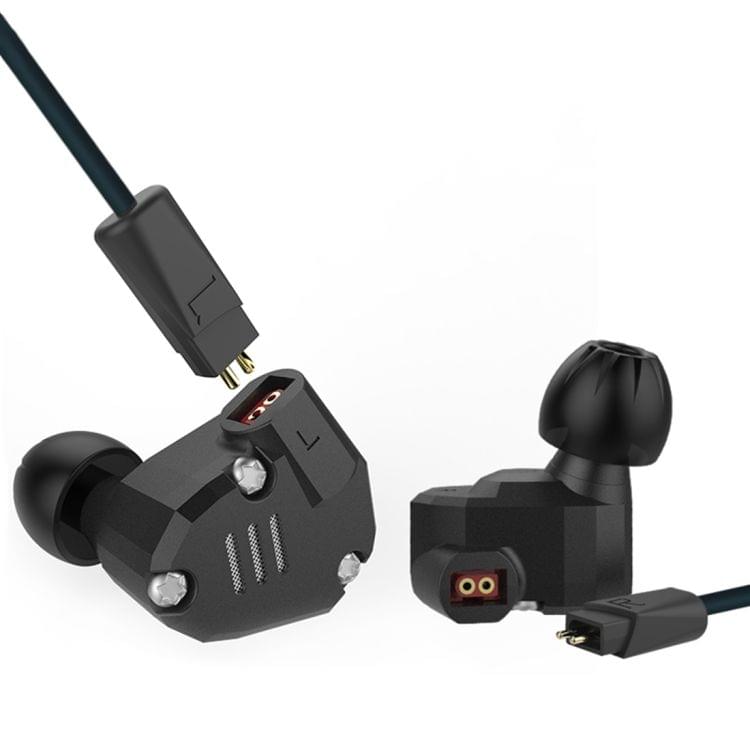 KZ ZS6 1.2m 3.5mm Hanging Ear Sports Design In-Ear Style Wire Control Earphone
