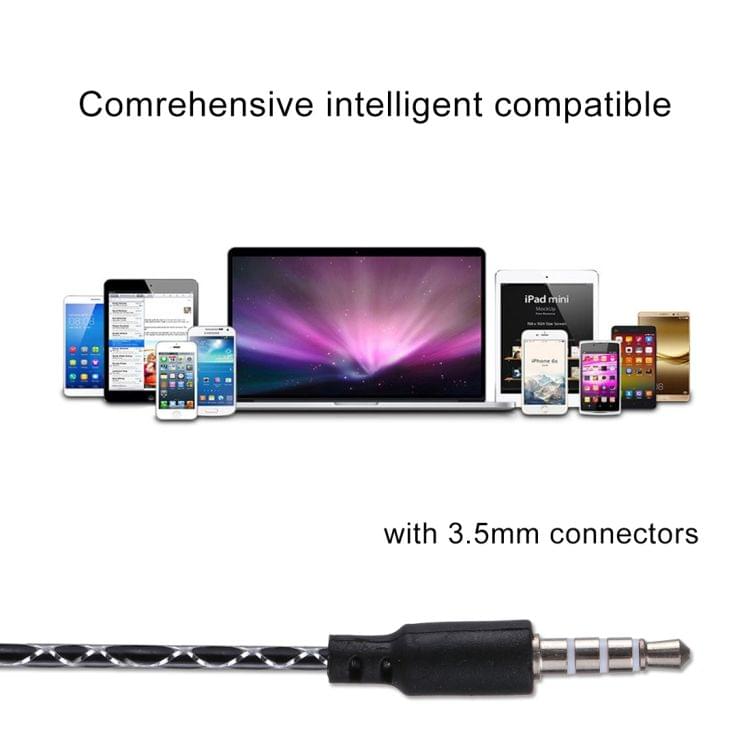 S4 Bass Stereo Sound Generally In-ear Wire Control Earphone