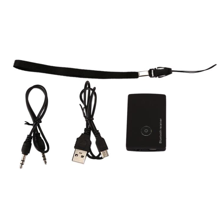 BM-E13 Bluetooth 4.0 Audio Receiver with Lanyard(Black)