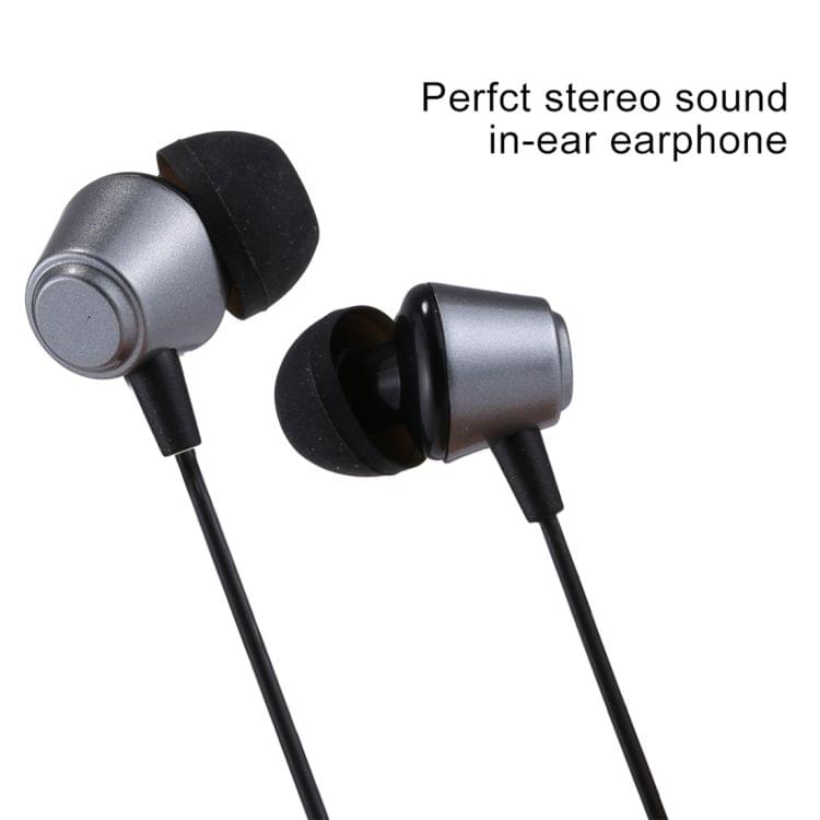 U-18 1.2m Bass Stereo Sound In-ear Wire Control Earphone