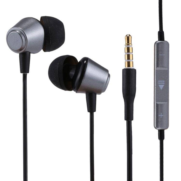 U-18 1.2m Bass Stereo Sound In-ear Wire Control Earphone