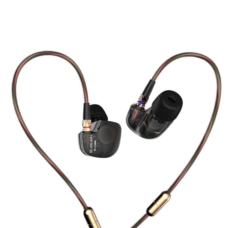 KZ ATE 1.3m 3.5mm Fashion Sports Style In-Ear Style Wire Control Earphone