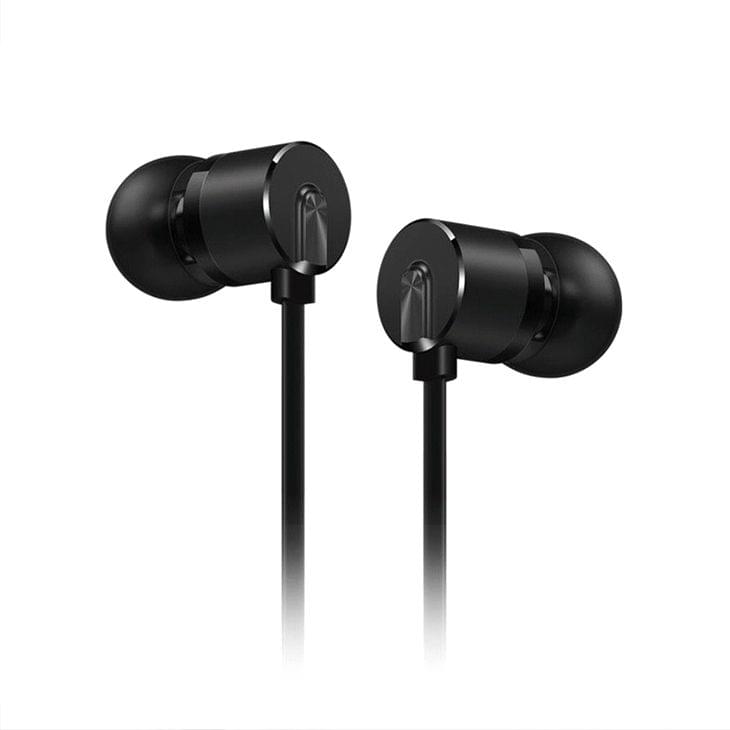 USB-C / Type-C Interface In Ear Wire-controlled Stereo Earphone for OnePlus 6T (Black)
