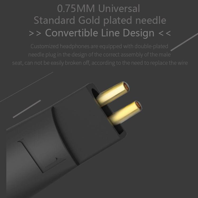 KZ ZS5 1.2m 3.5mm Hanging Ear Sports Design In-Ear Style Wire Control Earphone