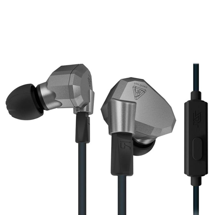 KZ ZS5 1.2m 3.5mm Hanging Ear Sports Design In-Ear Style Wire Control Earphone