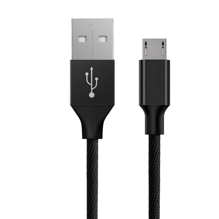 Baseus 1.5m 2A Yiven Cable Woven Style Metal Head Micro USB to USB Data Sync Charging Cable