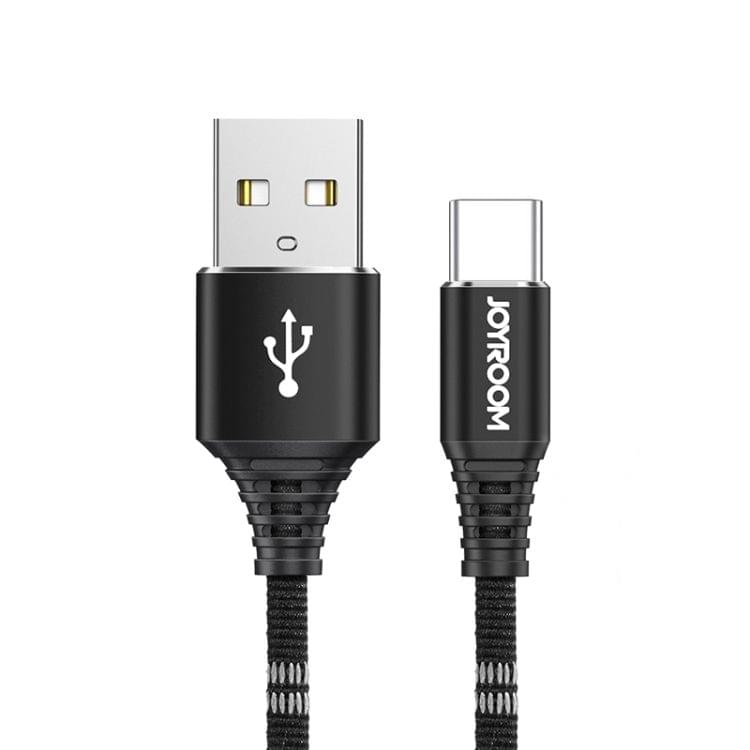 JOYROOM S-L316 25cm 3.4A Armor Series USB to USB-C / Type-C Fast Charging & Data Cable