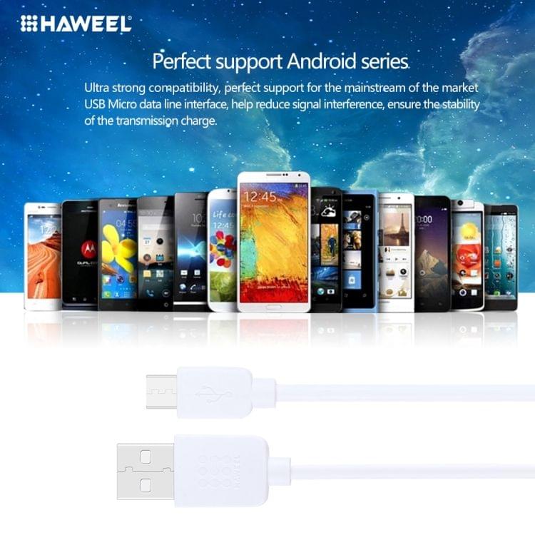 5 PCS HAWEEL 1m High Speed Micro USB to USB Data Sync Charging Cable Kits