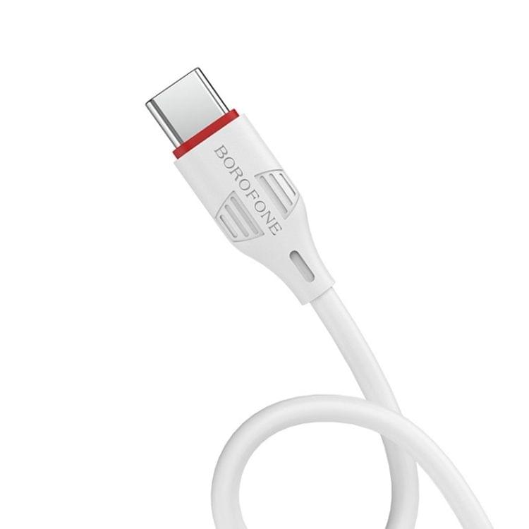 Borofone BX17 Enjoy 2A USB-C / Type-C to USB Fast Charging Cable (White)