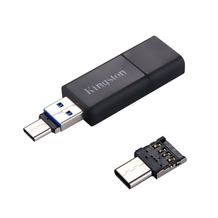 Mini Aluminum Alloy USB-C / Type-C Male to USB Female OTG Adapter Connector