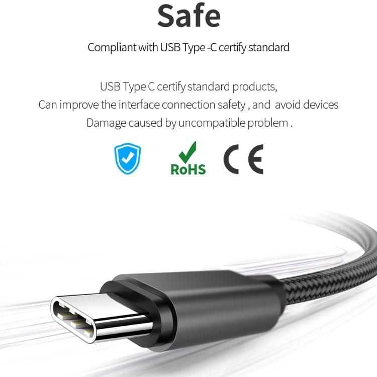 Mcdodo CA-6110 Type-C to DC 3.5mm Audio Convertor Cable for Huawei/Xiaomi/OPPO/Vivo Mobile Devices, Length: 11cm (Black)