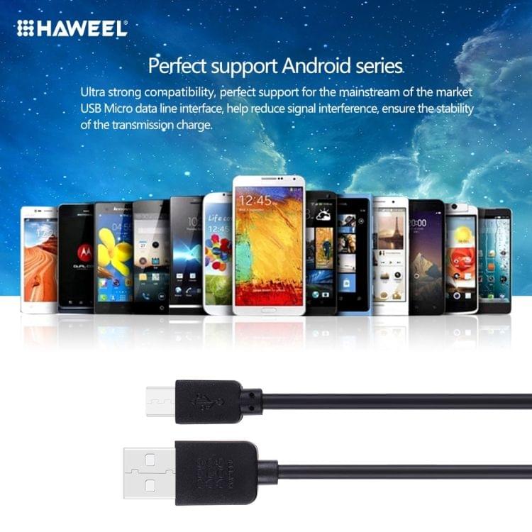 HAWEEL 1m High Speed 35 Cores Micro USB to USB Data Sync Charging Cable