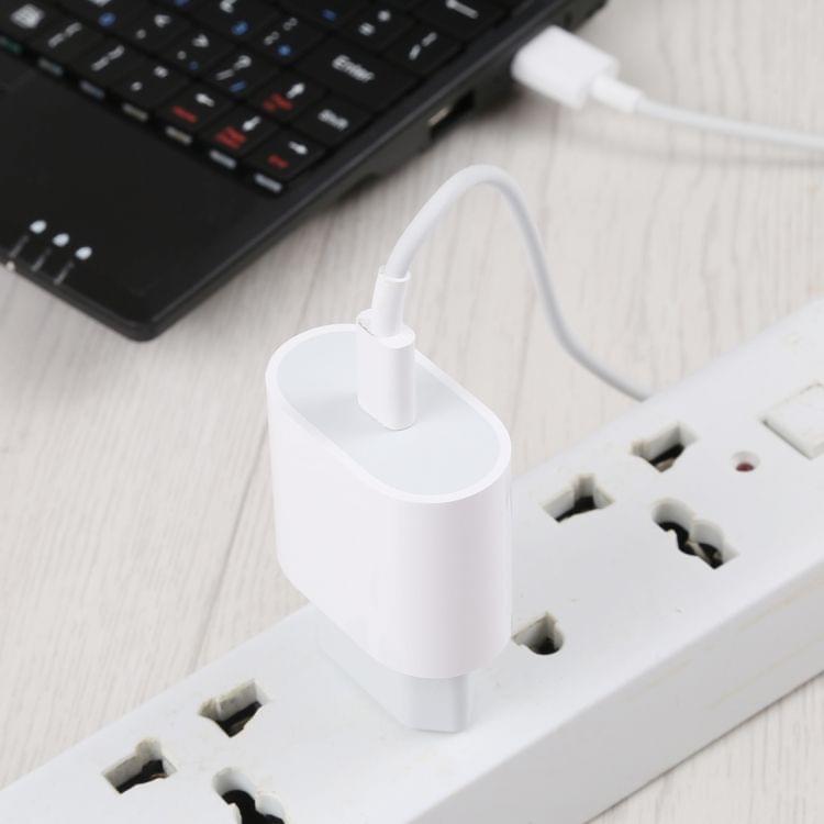 Type-C / USB-C PD Quick Charger Power Adapter, EU Plug (White)