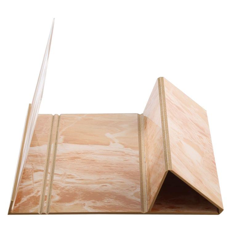 12.0 inch Universal Foldable Portable Wood + Organic Glass Eyeshield 3D Video Mobile Phone Screen Magnifier Bracket Enlarge with Holder for All Smartphones, Size: 260*190*8mm