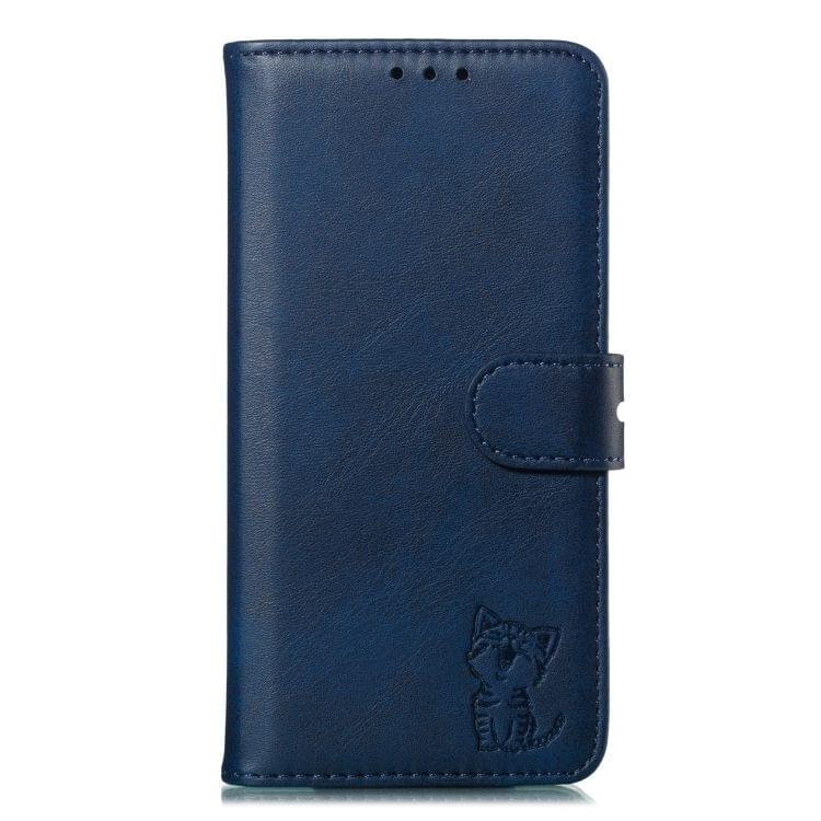 Leather Protective Case For Redmi Note 7(Blue)