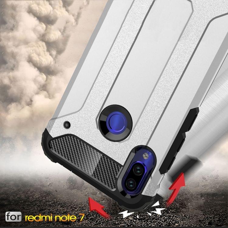 Magic Armor TPU + PC Combination Case for Xiaomi Redmi Note 7 / Redmi Note 7 Pro(Black)
