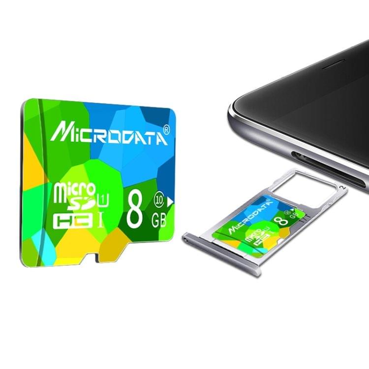 MICRODATA 8GB U1 Camouflage TF(Micro SD) Memory Card
