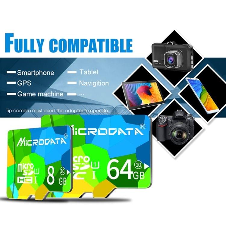 MICRODATA 8GB U1 Camouflage TF(Micro SD) Memory Card