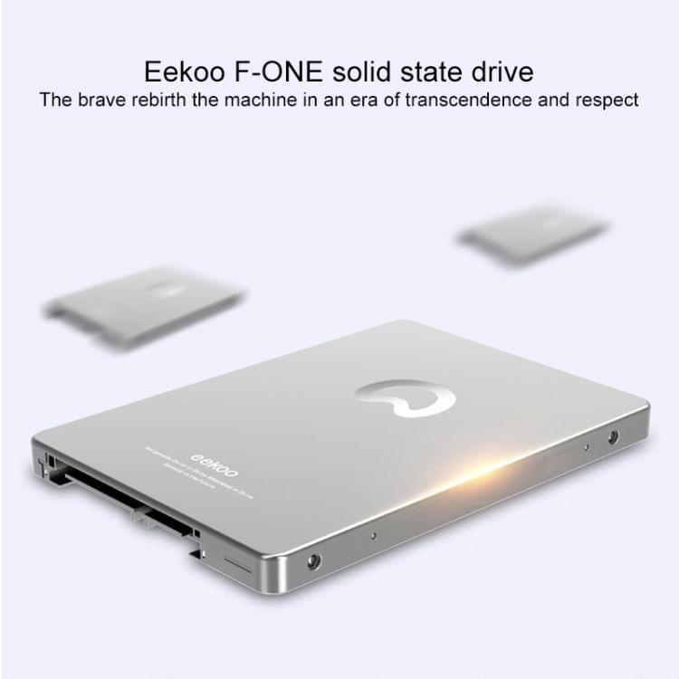 eekoo F-ONE 60GB SSD SATA3.0 6Gb / s 2.5 inch TLC Solid State Hard Drive with 1GB Independent Cache for Desktop PC / Laptop, Read Speed: 500MB / s, Write Speed: 180MB / s(Red)